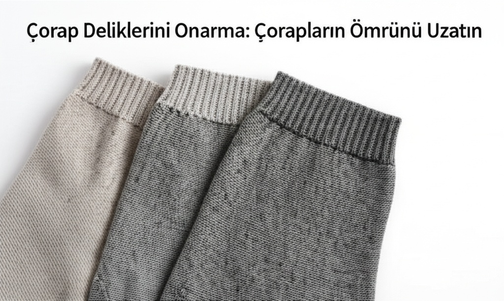 Çorap Deliklerini Onarma: Çorapların Ömrünü Uzatın