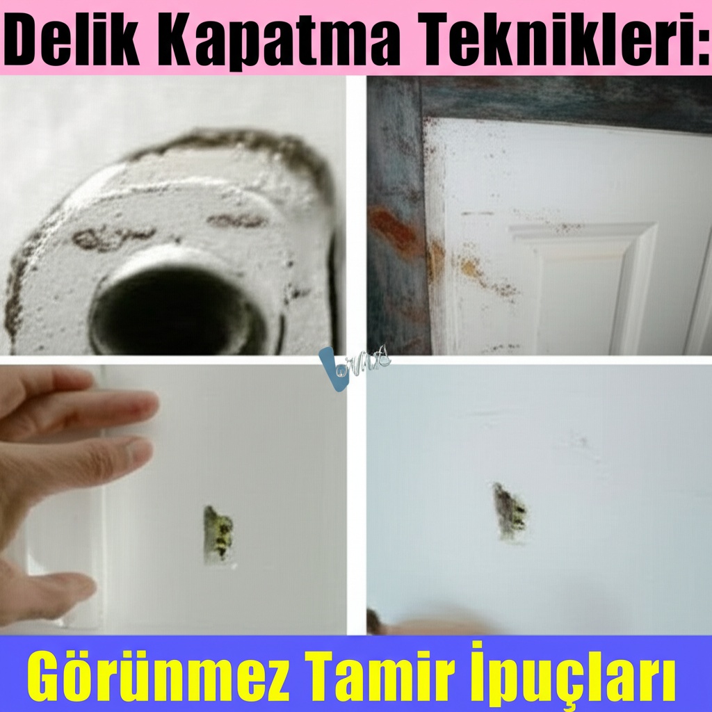 Delik Kapatma Teknikleri: Görünmez Tamir İpuçları