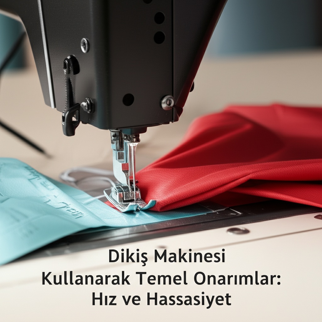 Dikiş Makinesi Kullanarak Temel Onarımlar: Hız ve Hassasiyet