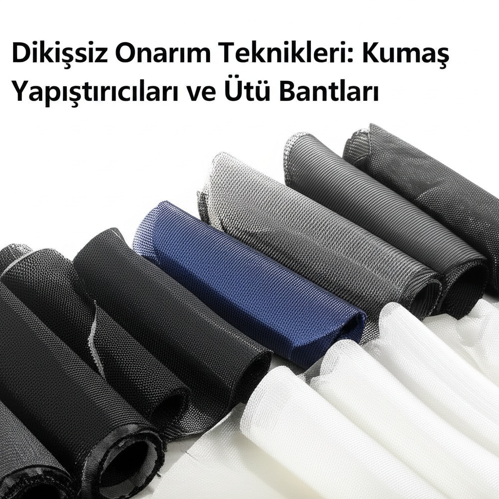 Dikişsiz Onarım Teknikleri: Kumaş Yapıştırıcıları ve Ütü Bantları