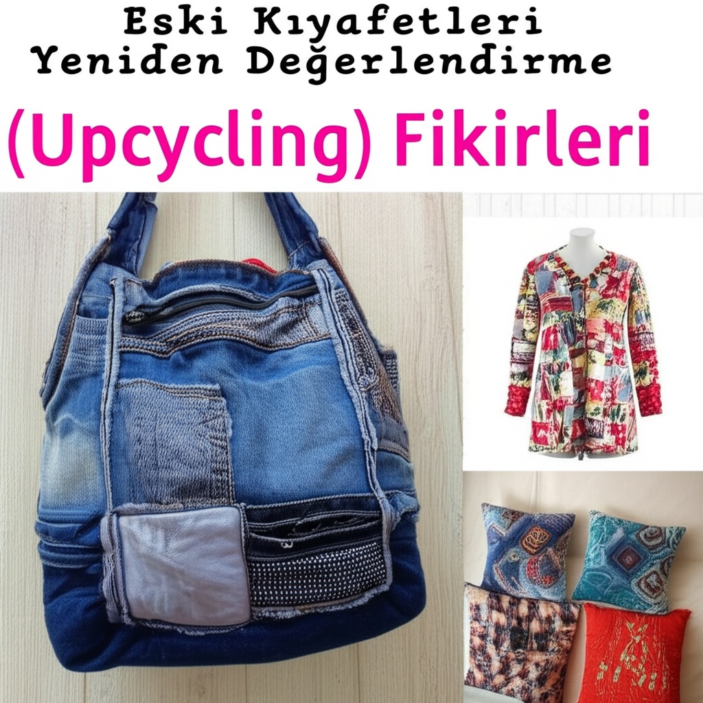 Eski Kıyafetleri Yeniden Değerlendirme (Upcycling) Fikirleri