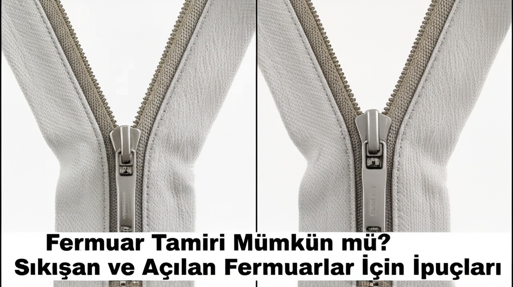 Fermuar Tamiri Mümkün mü? Sıkışan ve Açılan Fermuarlar İçin İpuçları