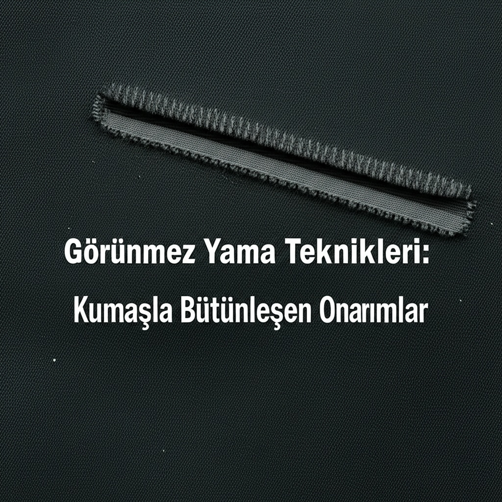 Görünmez Yama Teknikleri: Kumaşla Bütünleşen Onarımlar
