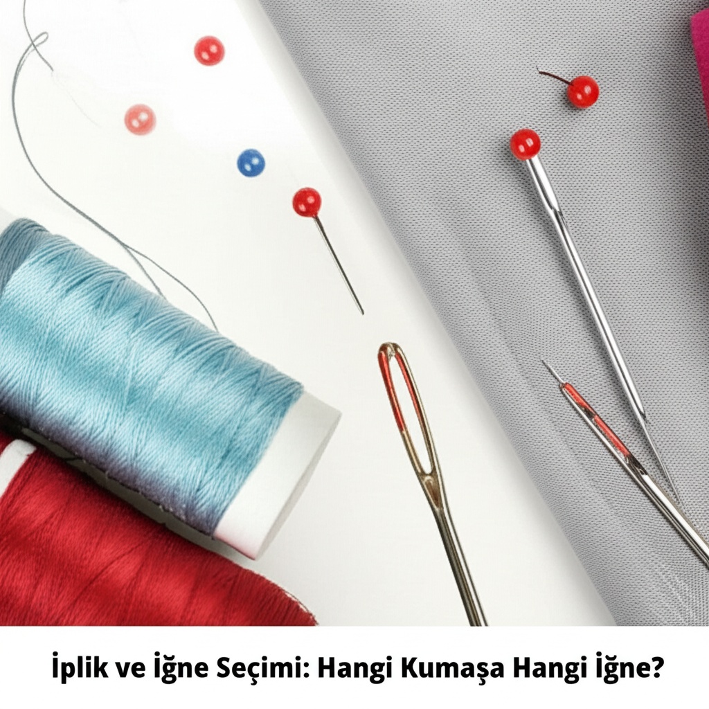 İplik ve İğne Seçimi: Hangi Kumaşa Hangi İğne?