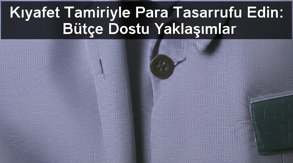 Kıyafet Tamiriyle Para Tasarrufu Edin: Bütçe Dostu Yaklaşımlar