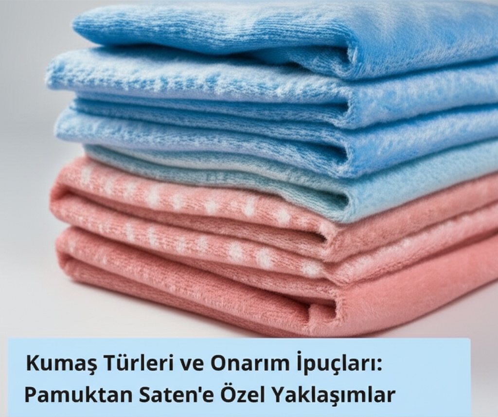 Kumaş Türleri ve Onarım İpuçları: Pamuktan Saten’e Özel Yaklaşımlar