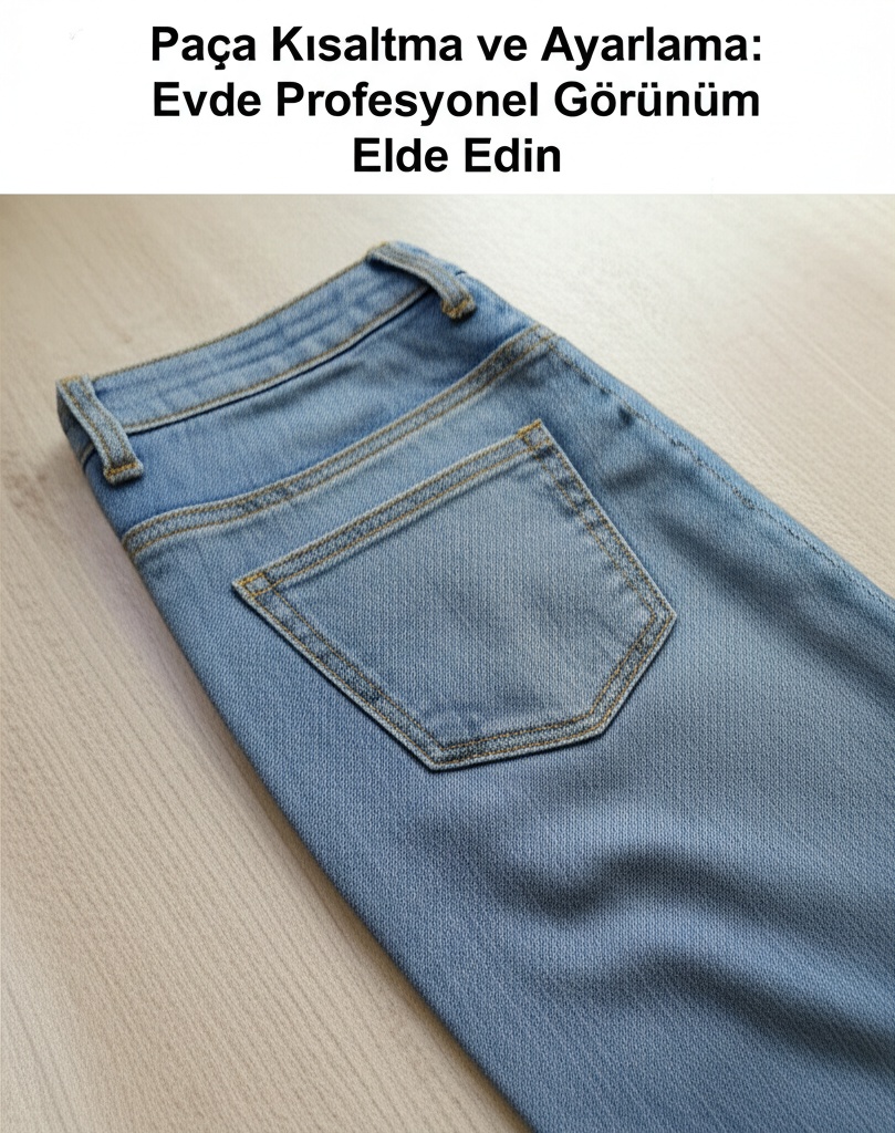 Paça Kısaltma ve Ayarlama: Evde Profesyonel Görünüm Elde Edin
