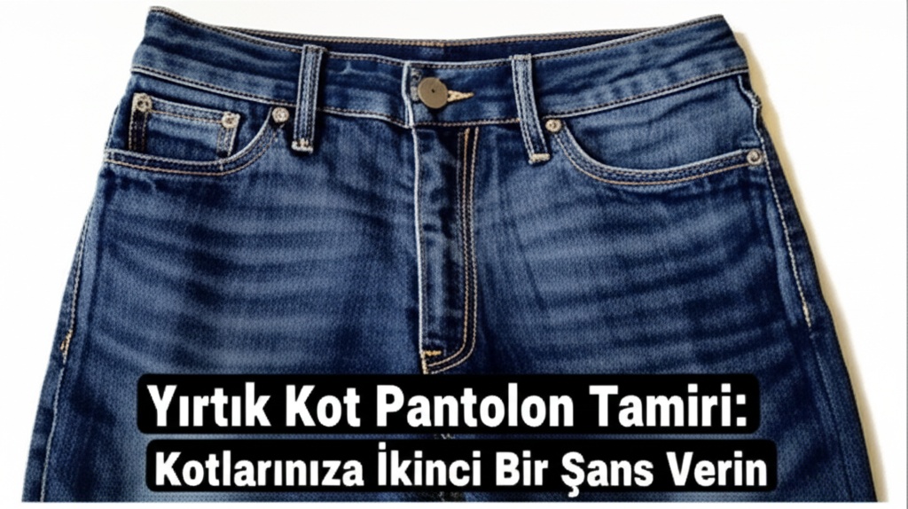 Yırtık Kot Pantolon Tamiri: Kotlarınıza İkinci Bir Şans Verin
